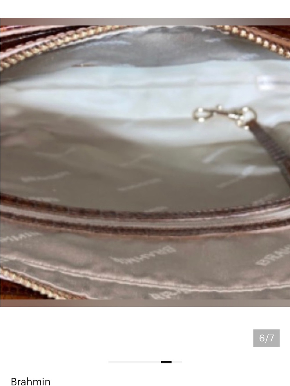 Brahmin Lea Jardim Woven Crossbody Bag - Picture 5 of 6